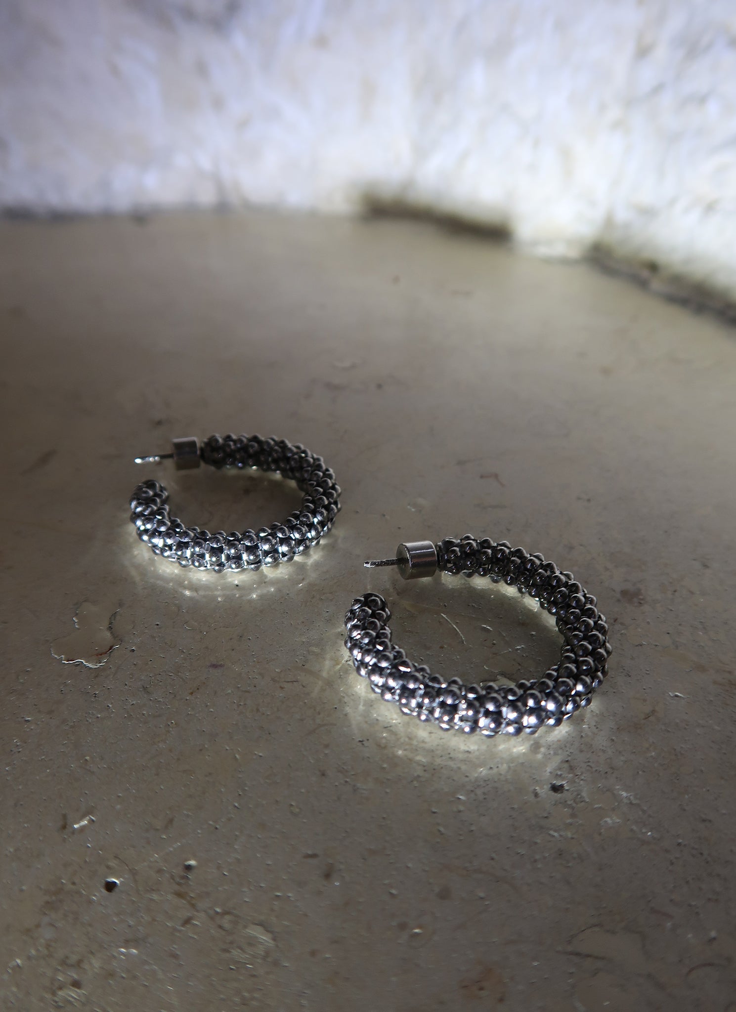 Textured Hoops - LETRA